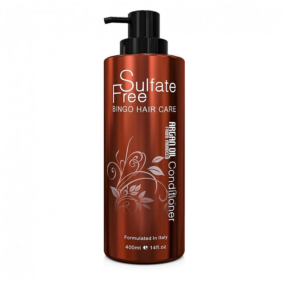 Moroccan Argan Oil Sulfate Free Shampoo and Conditioner SetBest for Damaged Dry Curly or Frizzy HairThickening for