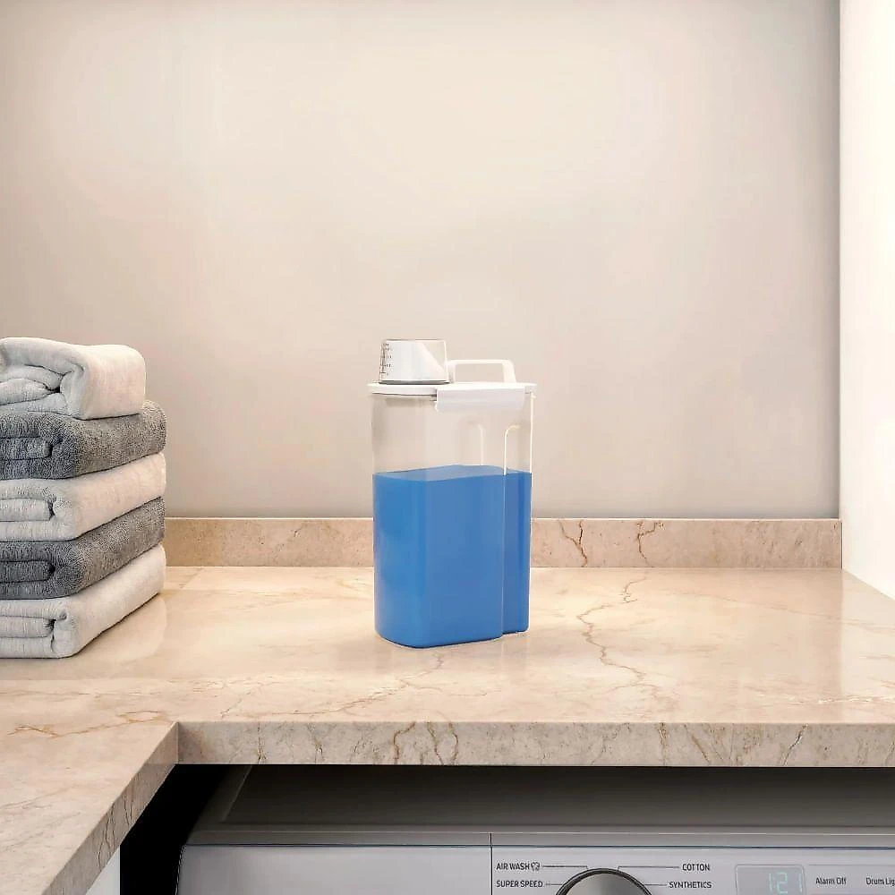 Dispenser com Medidor New Retro Cristal 1,5L PET Transparente Coza