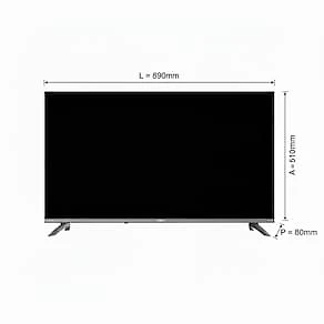 Smart TV 40" Full HD Philco P40CRA Roku TV HDR10 Dolby Audio