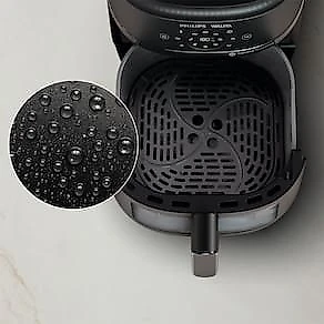 Fritadeira Elétrica Airfryer Philips Walita Série 2000 XL Digital NA230/00 1700W Preta 110V