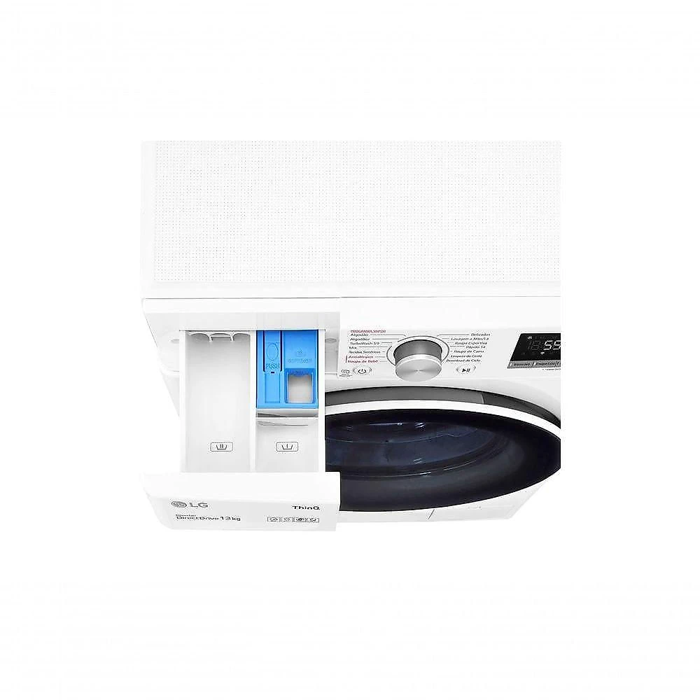 Lavadora Smart LG VC4 13KG Branco Com IA AIDD FV5013WC4A 220V
