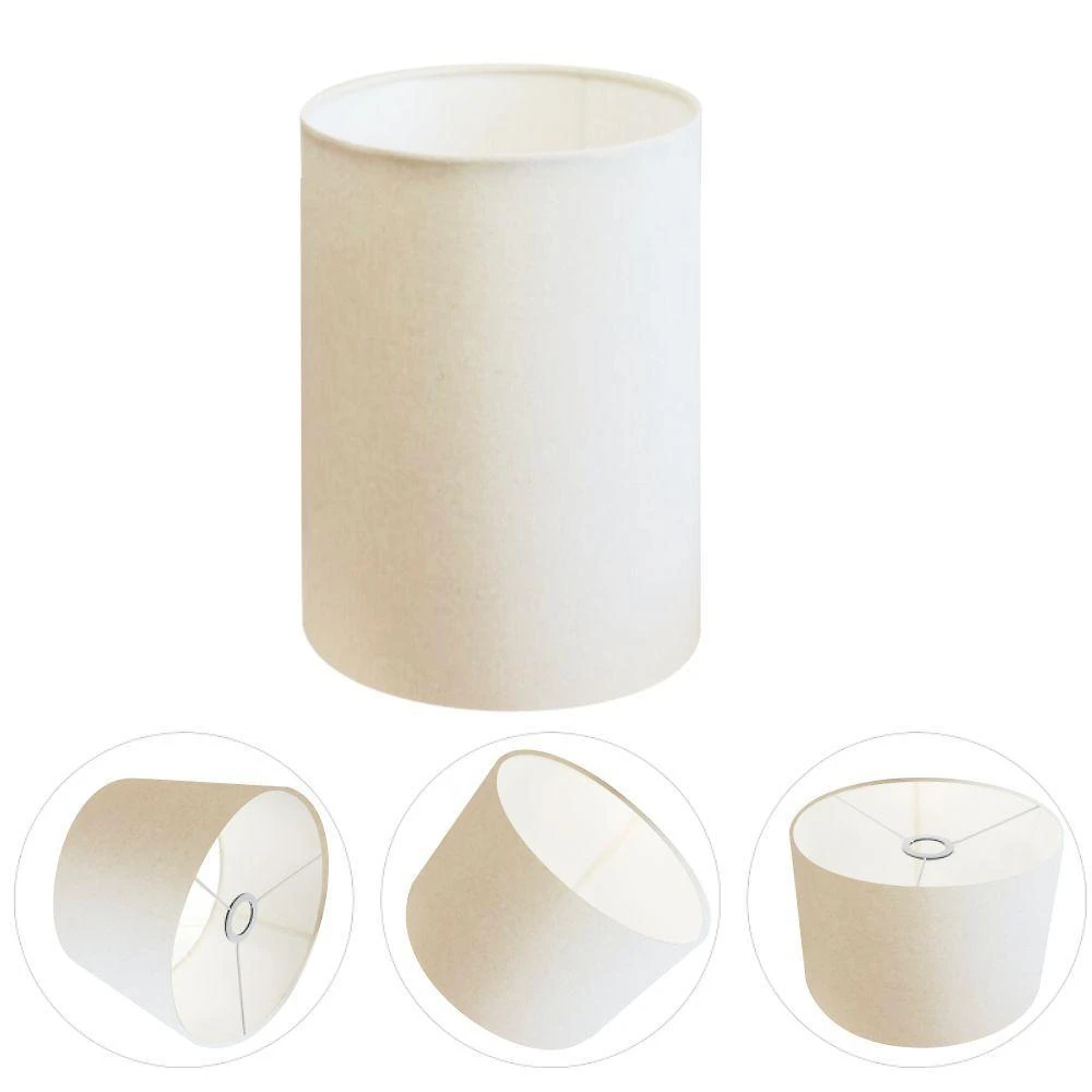 Cúpula Abajur Cilíndrica Cp-7006 ø18x25cm Branco