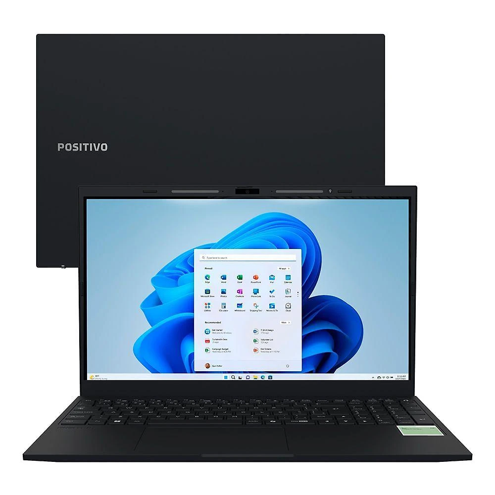 Notebook Positivo Vision N15m Intel N100 8GB RAM 128GB SSD 15,6" Full HD IPS