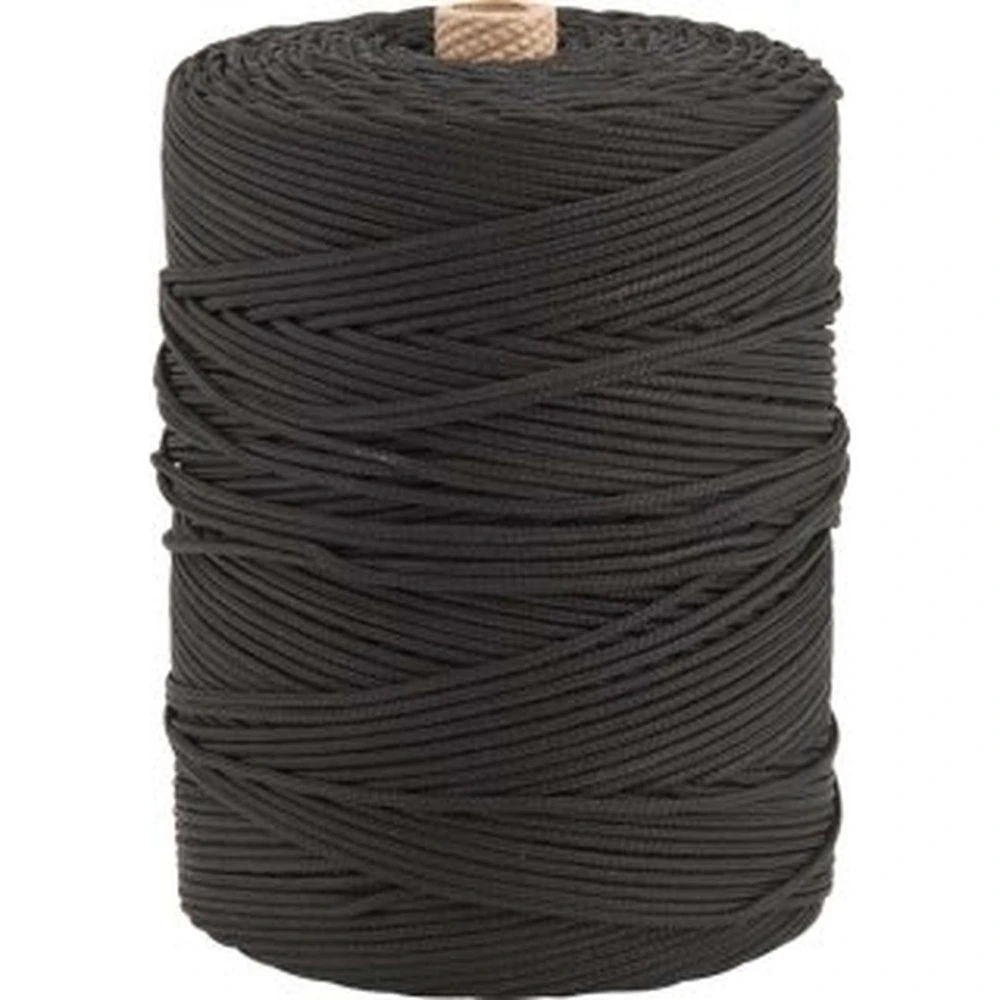 Corda Multifilamento Trançada 2,5 Mm X 372 M, Preta, Vonder