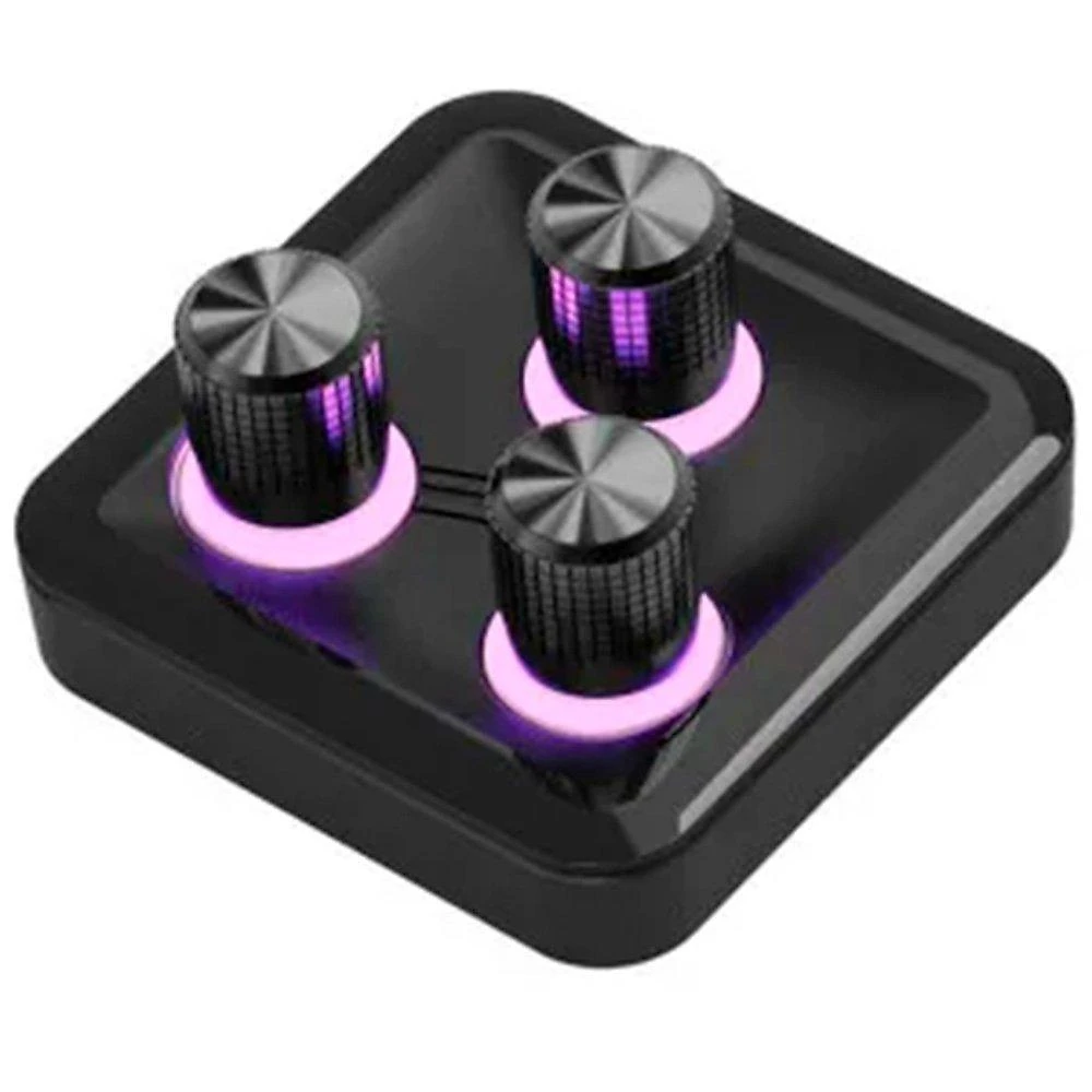Módulo de Controle Cooler Master para MasterHub, Encoder com Display IPS, Customizável, Preto - MHDD01AA22