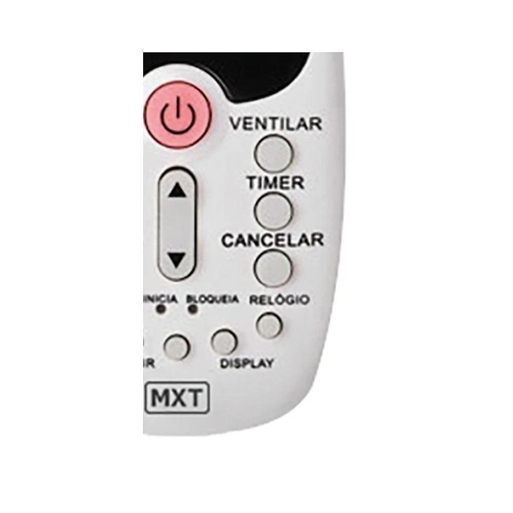 Controle Remoto Grupo MXT 01308 para Ar Condicionado Midea Bivolt