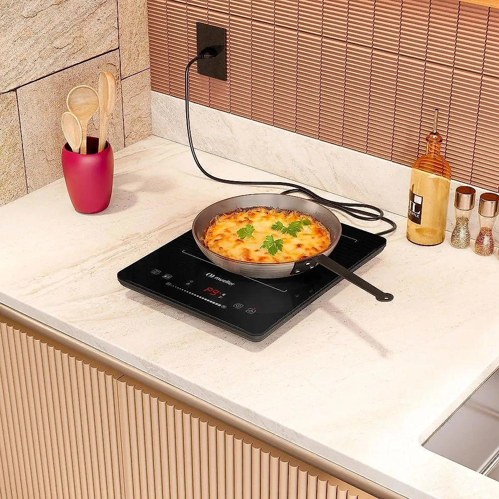 Fogão Cooktop De Indução Mueller 1 Boca Portátil Bivolt