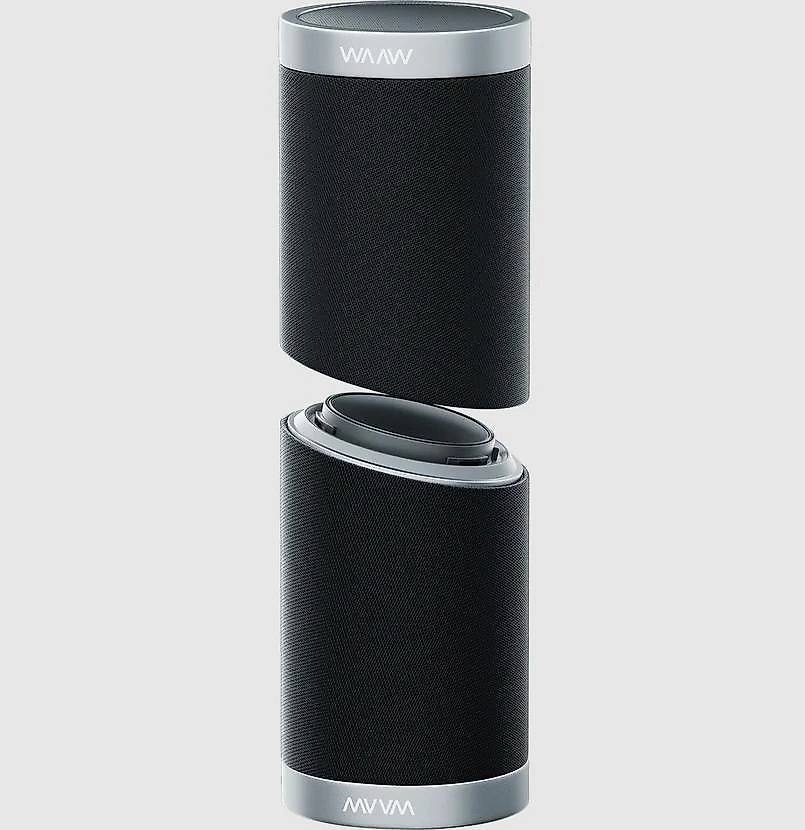 Caixa som  waaw by alok us 200sb duo bt res Água 20w rms tws