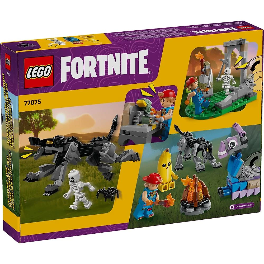 Lego® fortnite® - acampamento de peely e sparkplug