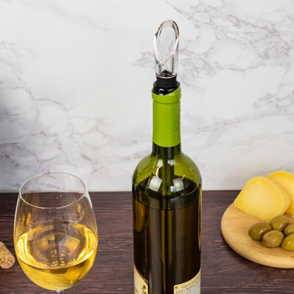 Miniatura Kit 2 Bicos Dosador Vinho Plástico 6,5cm - Class Home