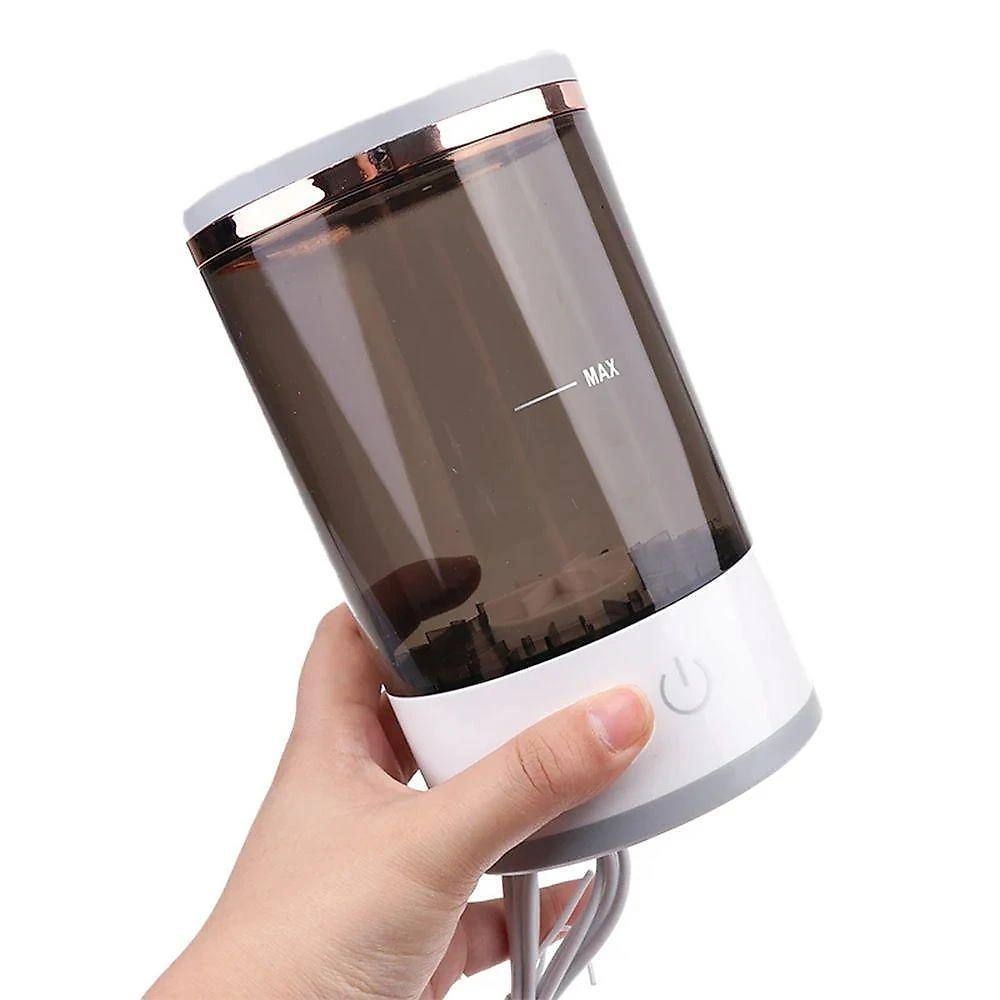 Maquina De Limpeza Pincel De Maquiagem Usb Automatico Limpador Potente Vibraçao Remove Sujeira