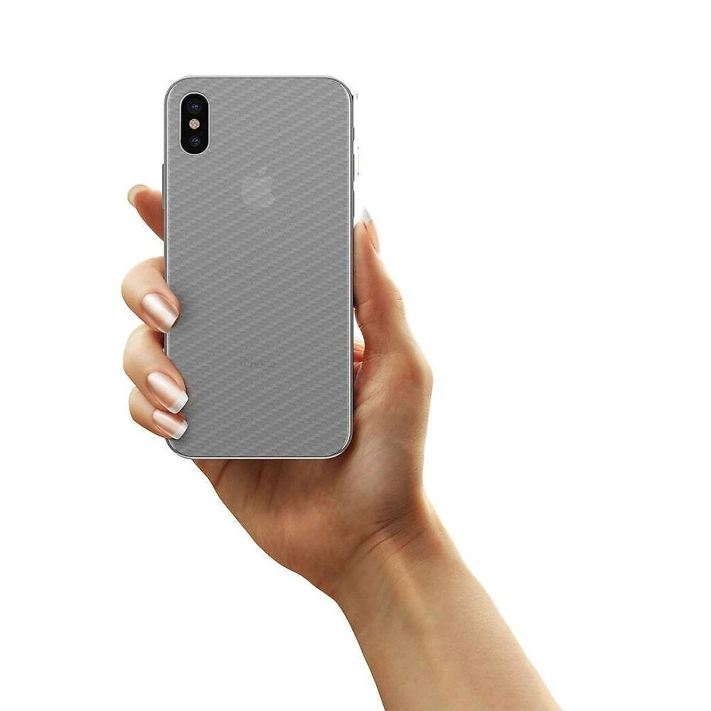 Película Traseira De Fibra De Carbono Transparente Para Iphone X E Xs - Gorila Shield