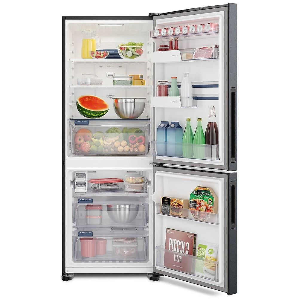 Geladeira Electrolux 490 Litros, Frost Free, Inverse, Black Inox - IB7B Black Inox Look - 110V