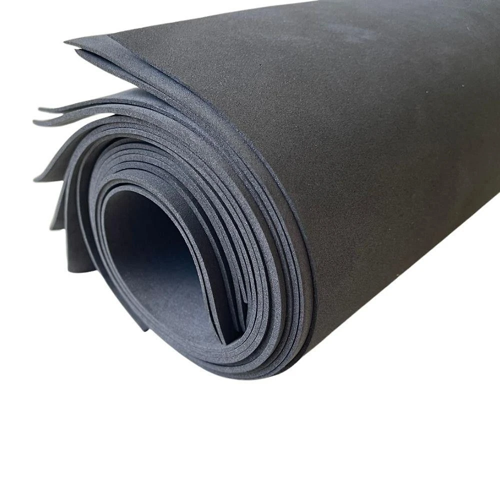 Placa de EVA Dubflex 40cm X 60cm Preto Kit com 10 Folhas para Artesanato Escolar OEM
