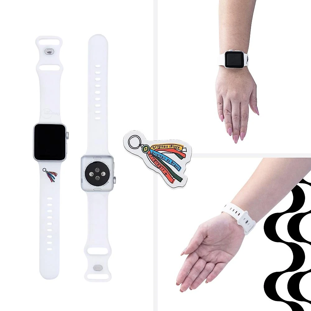 Kit Pulseira Apple Watch 38/40/41 mm, Originais do Brasil