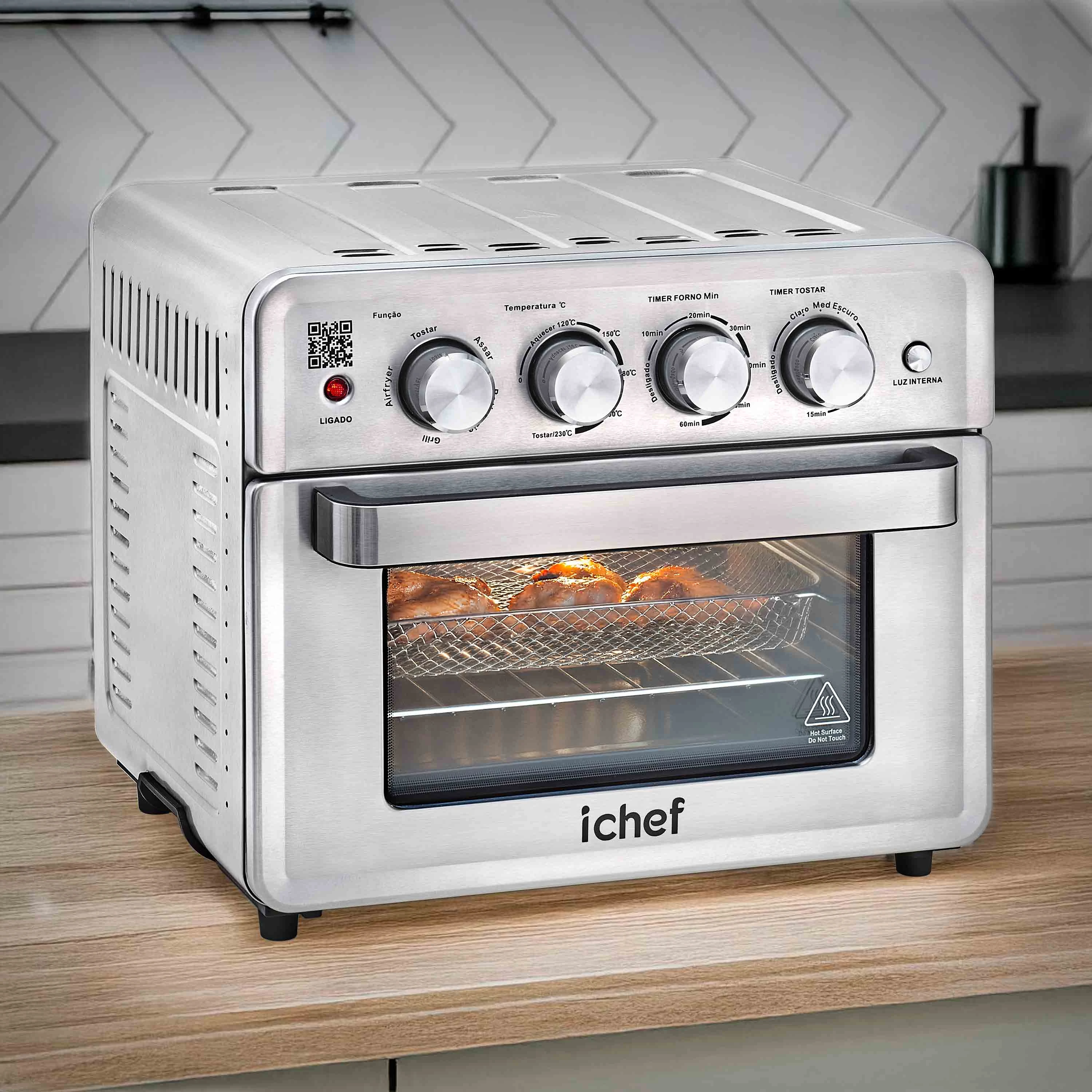 Airfryer + Forno Ichef Ovenfryer Max 26L | 127V