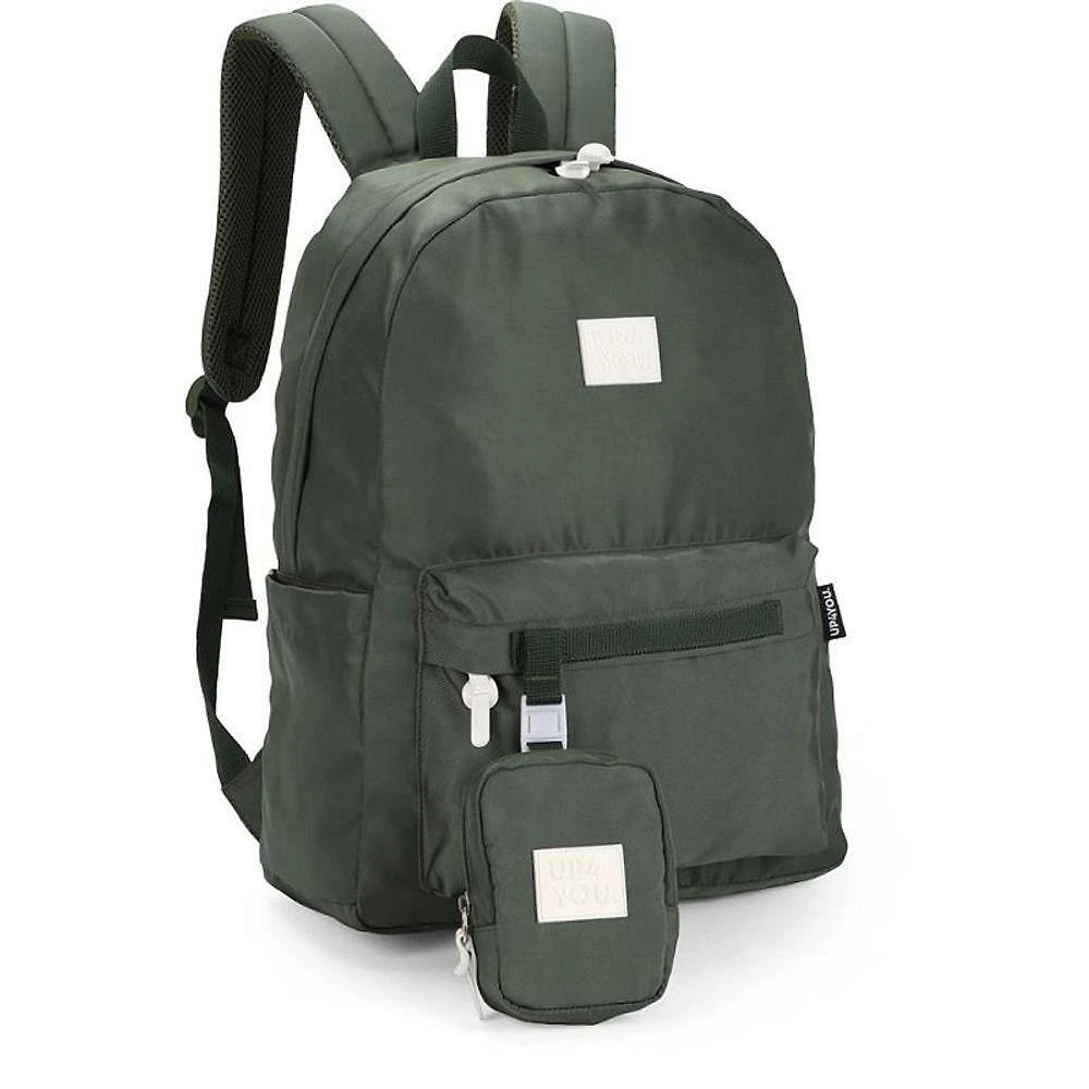 Mochila Luxcel Up4you g Tecido Resistente Verde Unissex