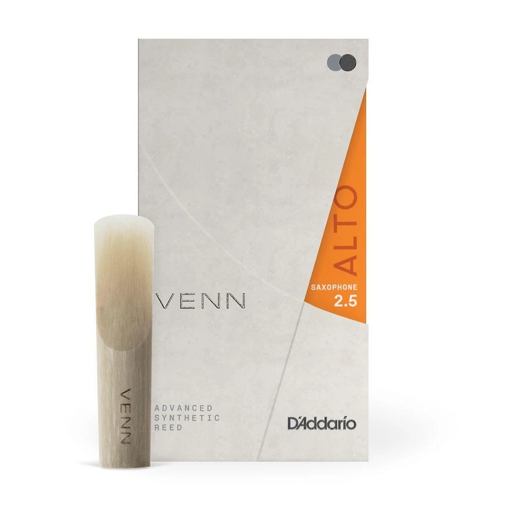 Palheta Saxofone Alto VENN VAS0125G2 Sintética 2.5 DD Woodwinds