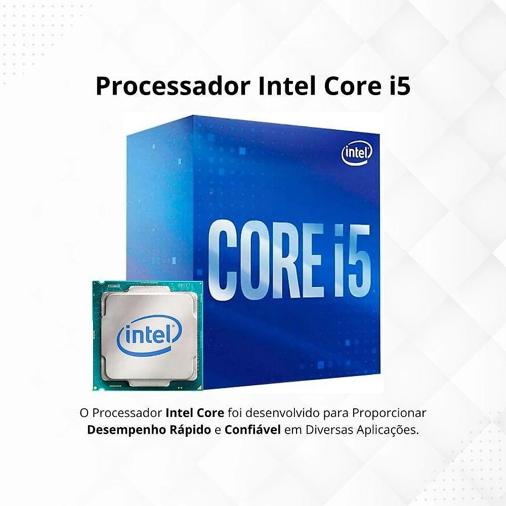 PC Gamer Solução Completa Intel Core I5 16GB SSD 512GB Monitor 19 Geforce GT 4GB