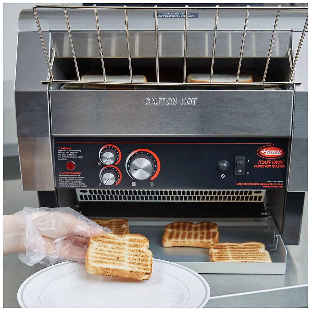 Torradeira de Esteira Hatco TQ1800 Toast Qwik com 2 Aberturas, 208V