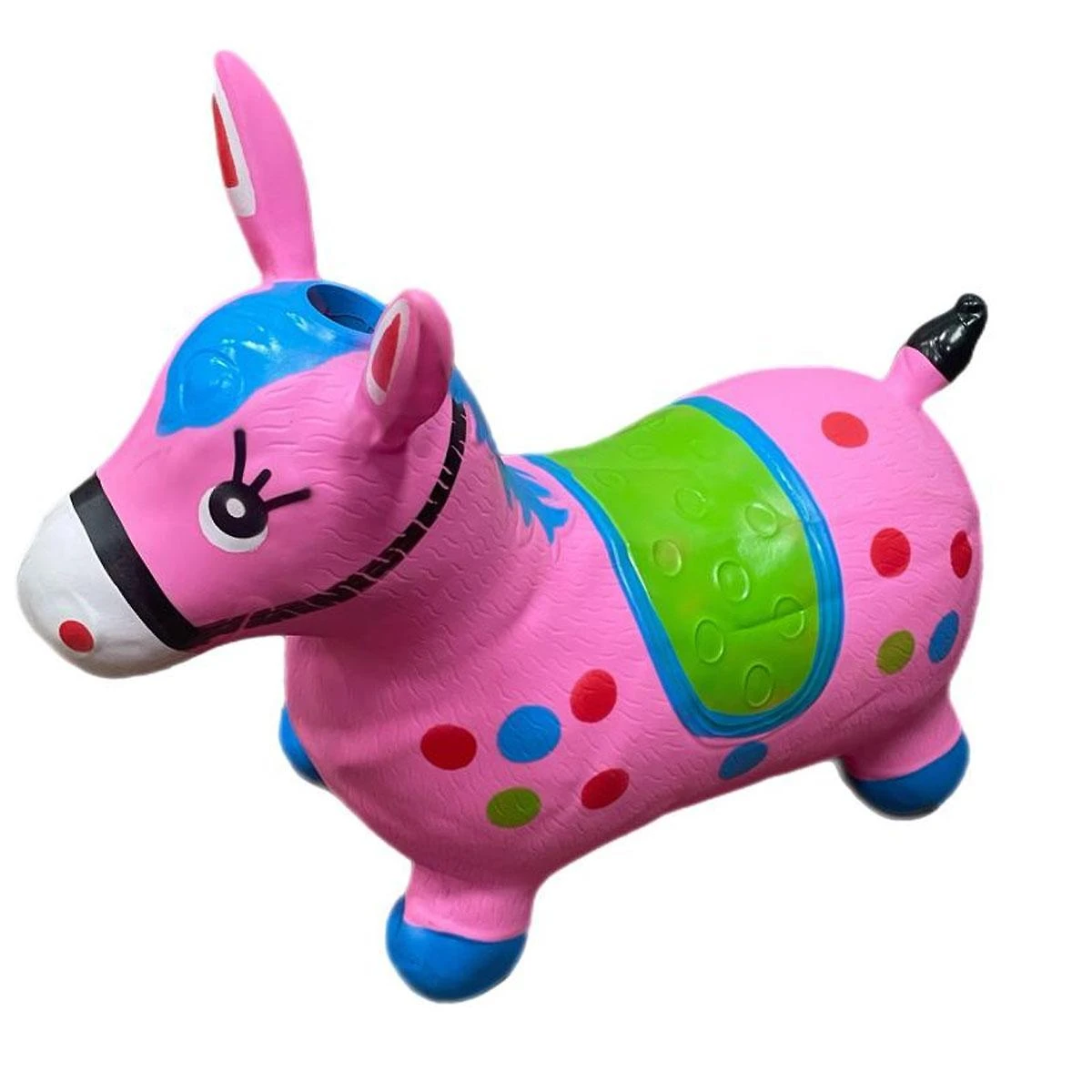 Miniatura Cavalinho Upa Upa Pula Pula Com Musica Pocoto Burro Infantil