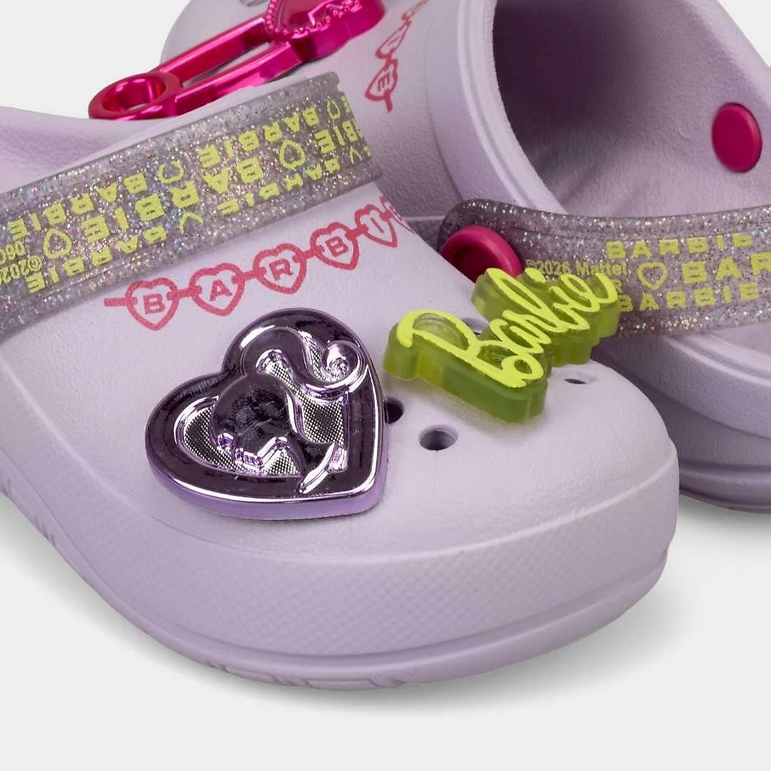 Babuche Infantil Grendene Kids Barbie Pop Pins Menina Lilás - 26/27