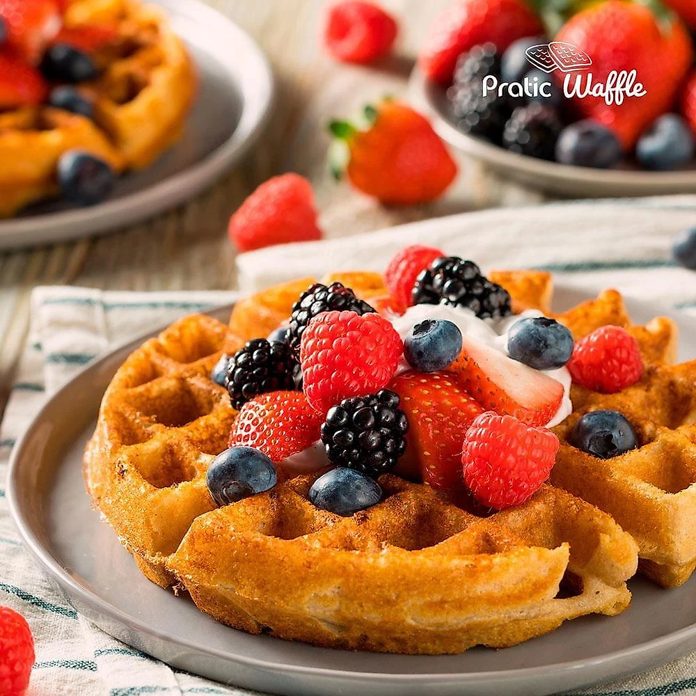 Máquina de waffle mondial pratic waffle gw-01 110