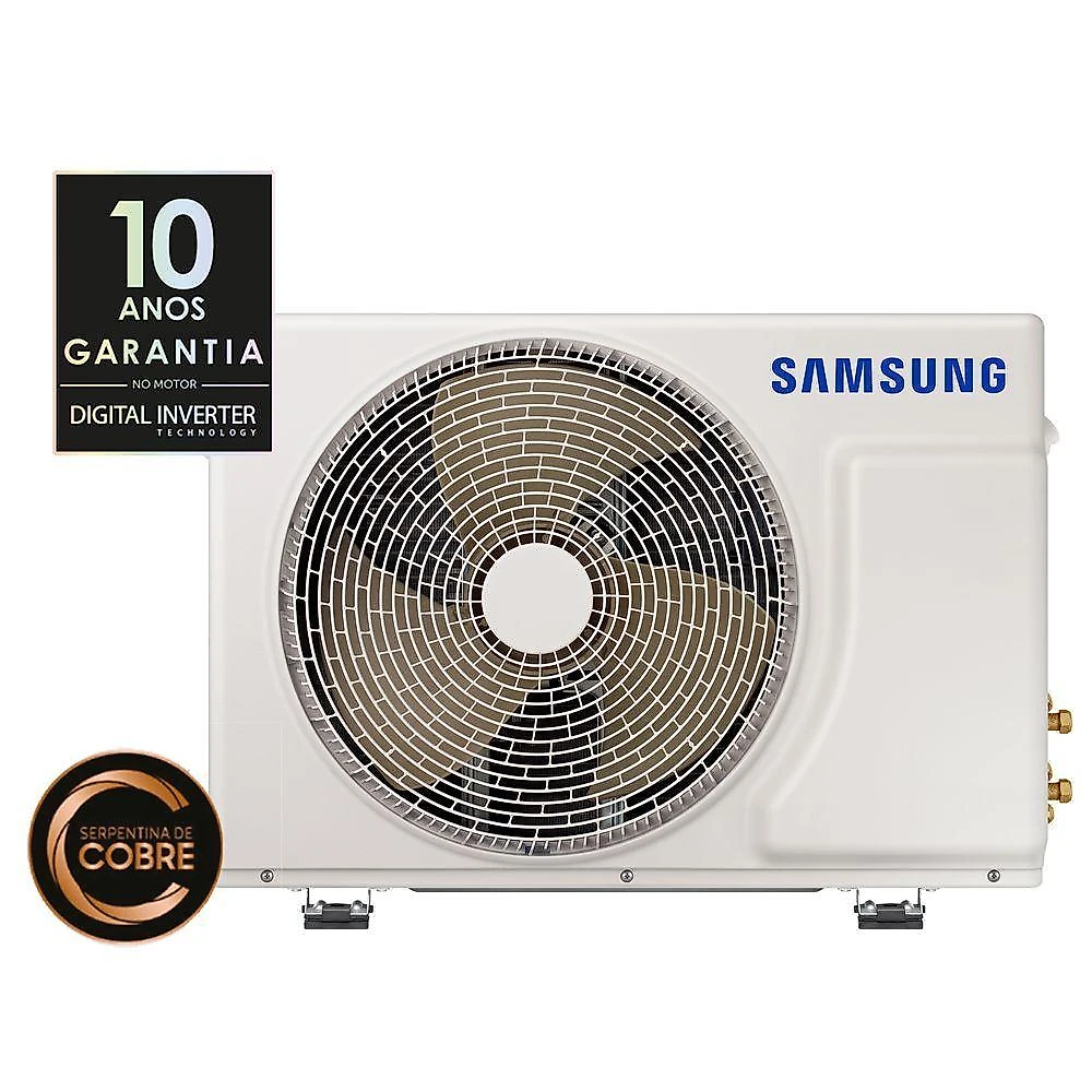 Ar-condicionado samsung windfree black edition 18000 btus inverter quente e frio 220v ar18csecabtnaz