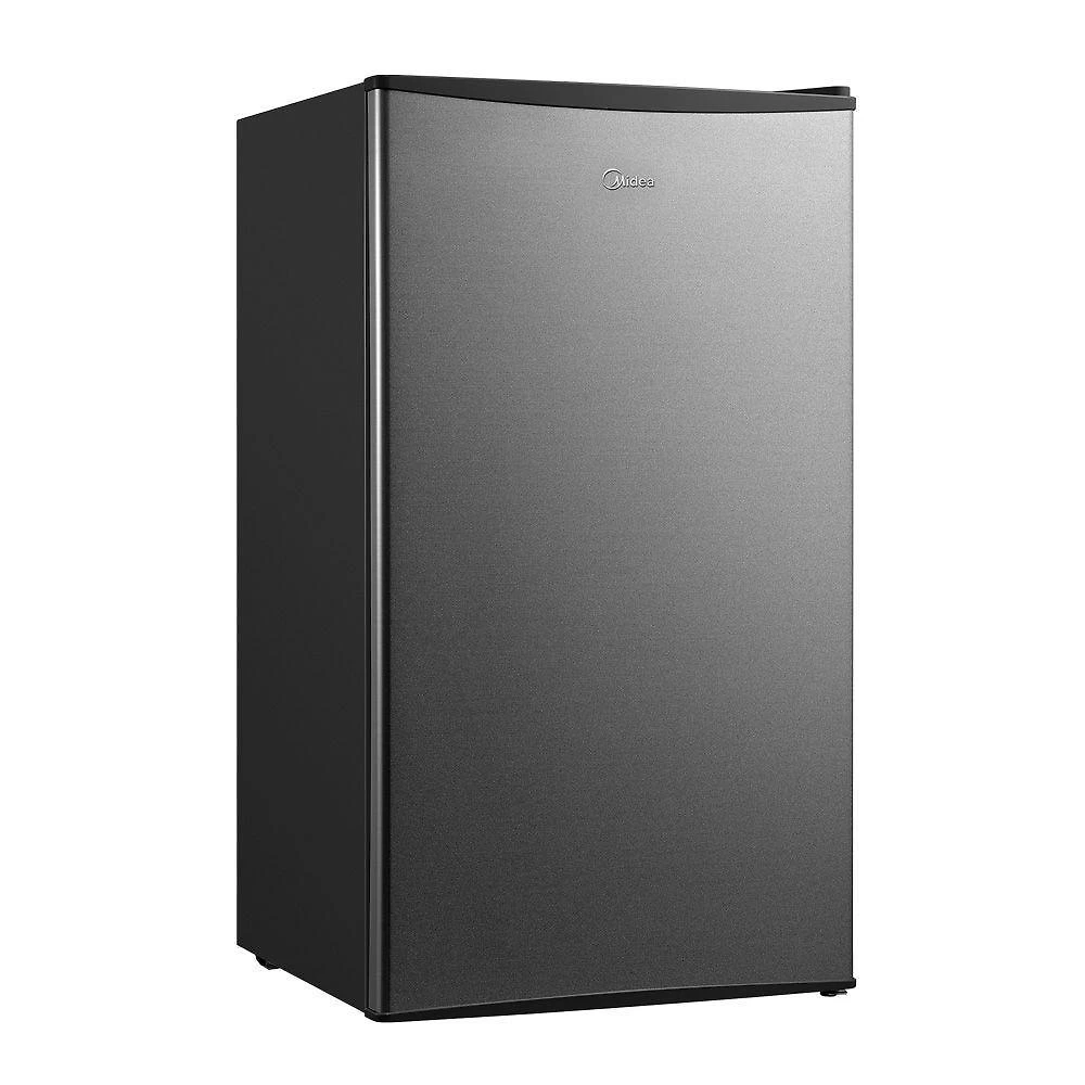 Frigobar midea mdrd142fgd503 93l inverter preto com porta inox bivolt