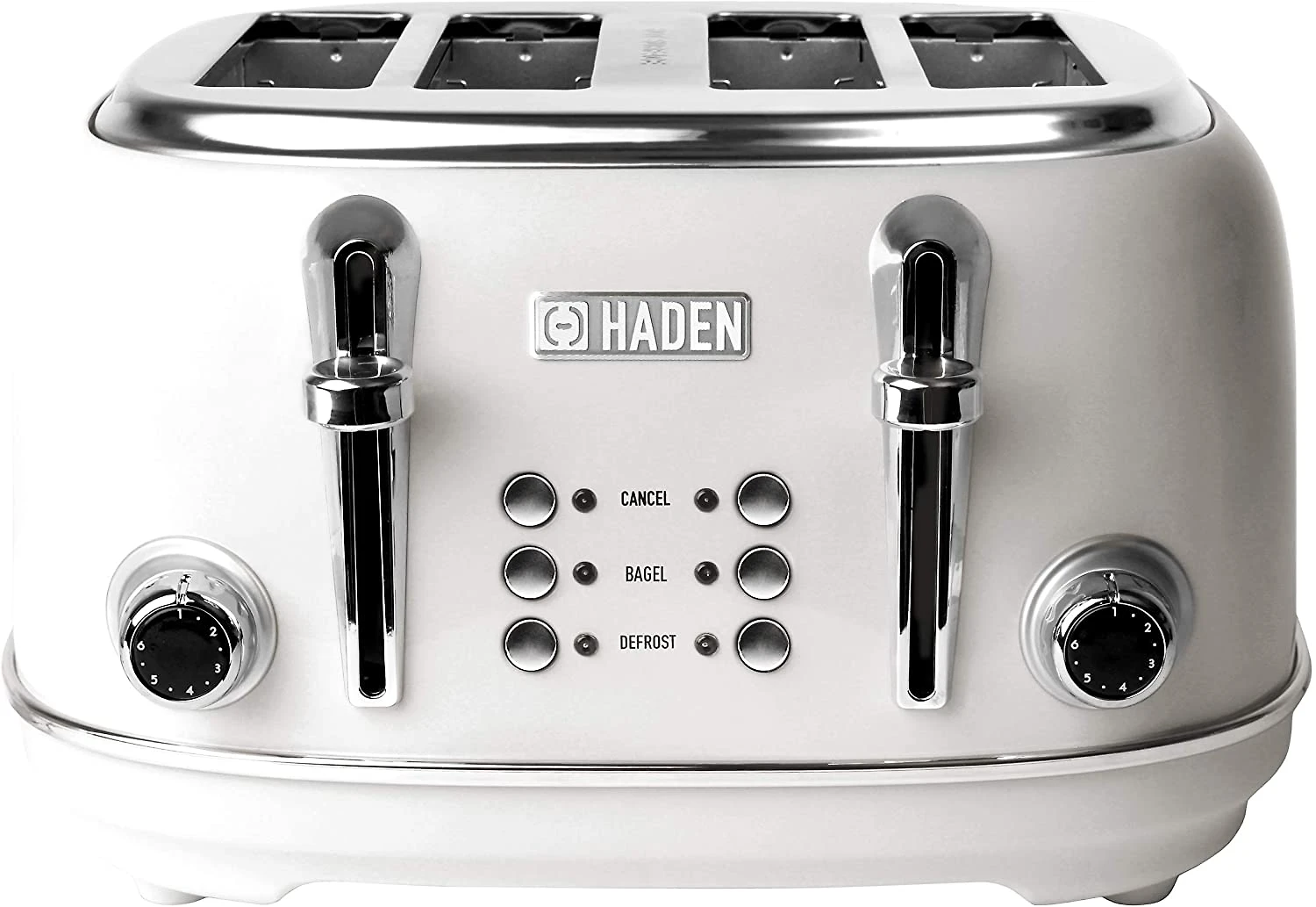 Haden HERITAGE 4Slice Wide Slot Retro Toaster with Browning