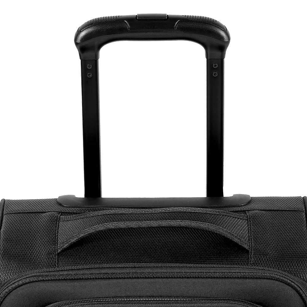 Mala grande 32 kg poliéster 4 rodas edimburgo preta preto - g