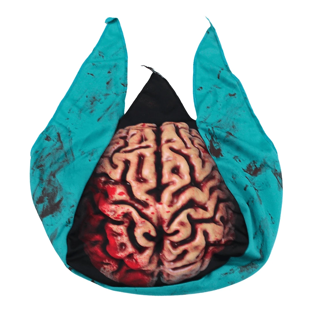 Fantasia Médico Zumbi Para Halloween Abrakadabra Fantasias Fantasia Médico Zumbi Adulto Completa com Touca Halloween M
