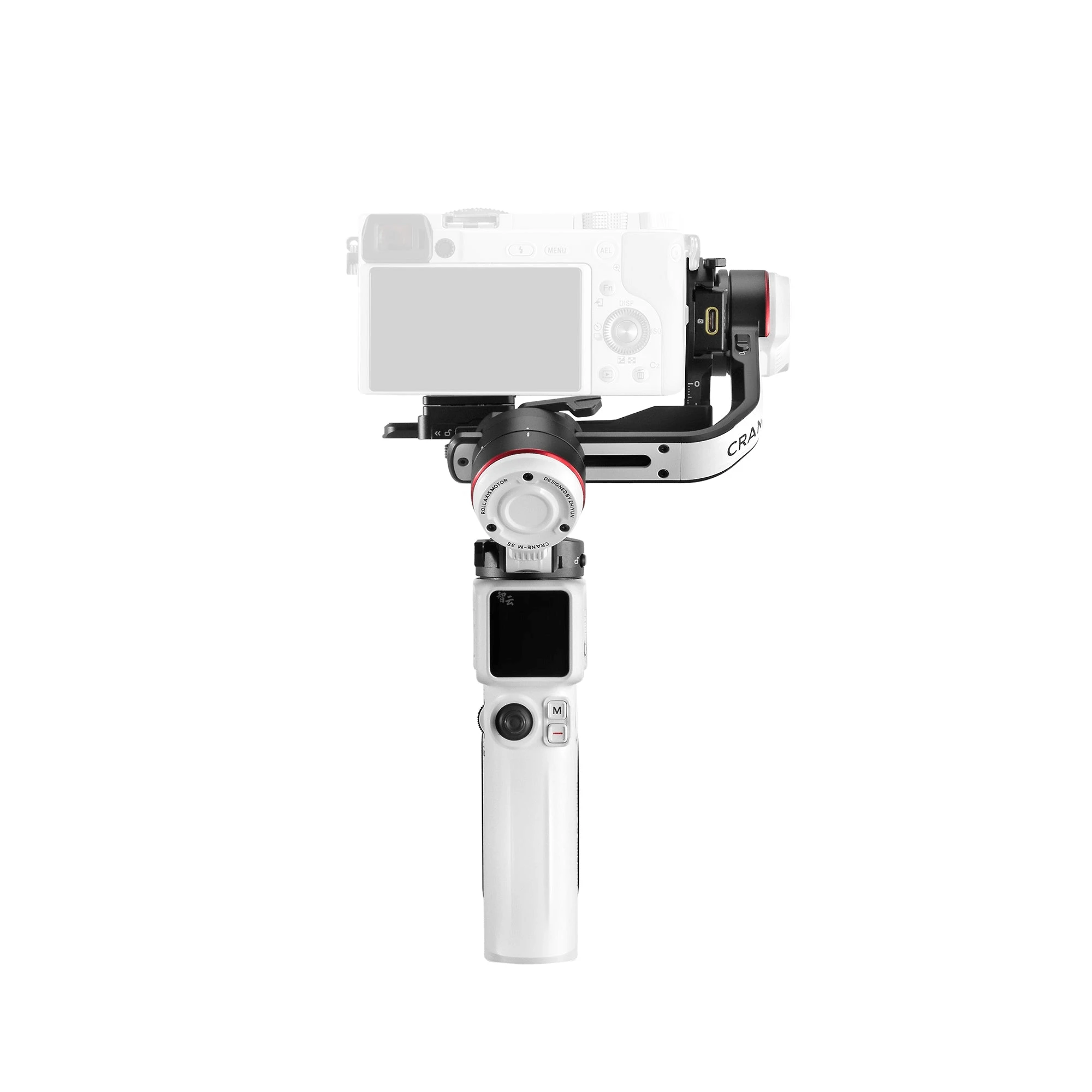 Miniatura Estabilizador Gimbal Zhiyun Crane-M3 S Portátil Combo para Câmeras Mirrorless Compactas e SmartPhones