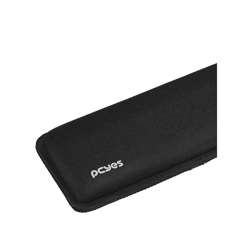 Apoio de Pulso para Teclado PAS01 Ergonômico com Interior em Silicone Preto Pcyes