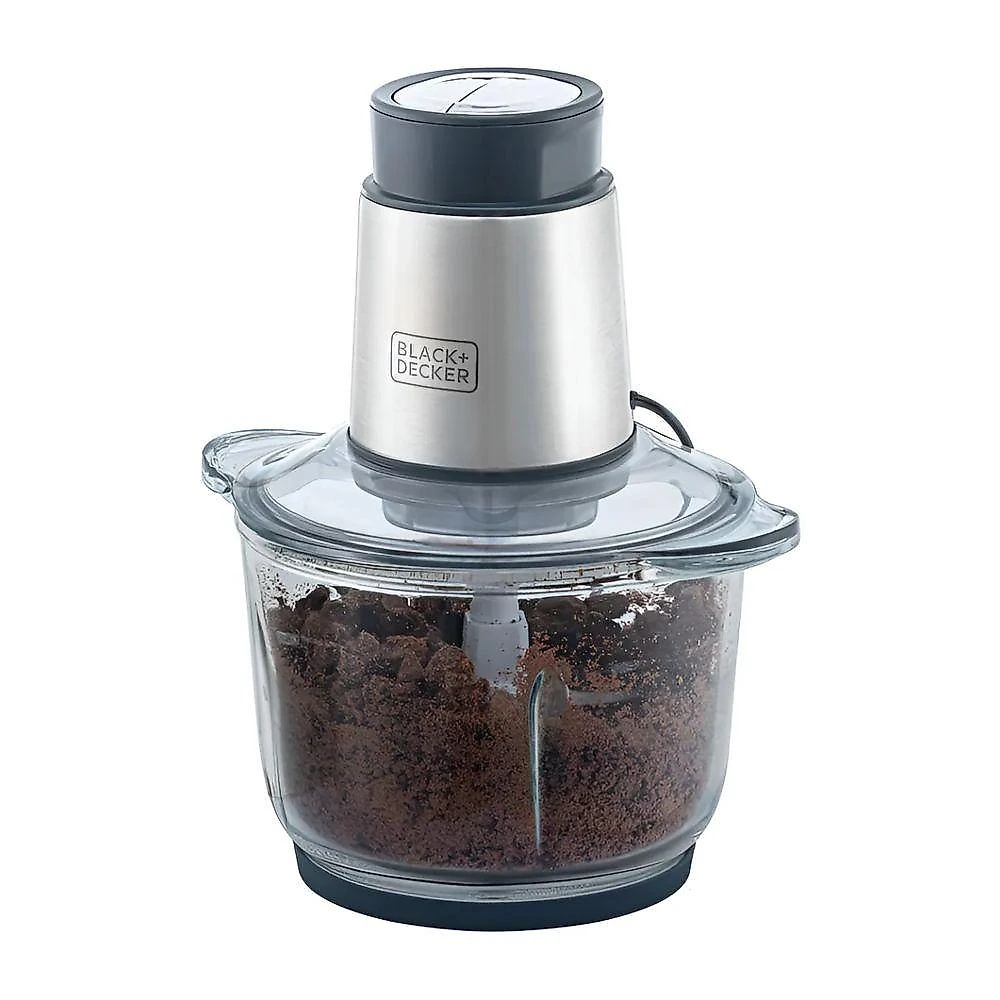 Processador de Alimentos Black + Decker MP300G 6 Funções 2 Velocidades 300W 220V