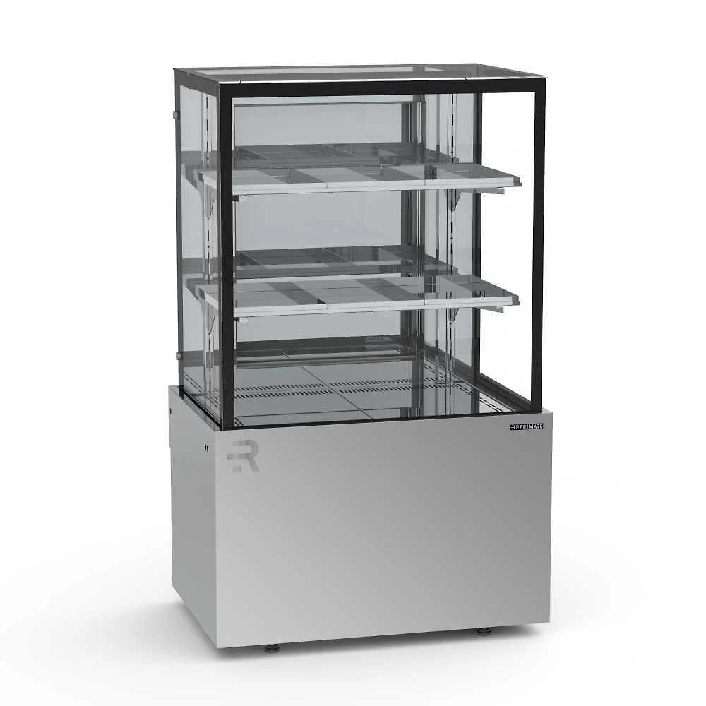 Vitrine Confeitaria Quente 75 Cm Vanguard Top Inox Cvtq750 220V Refrimate