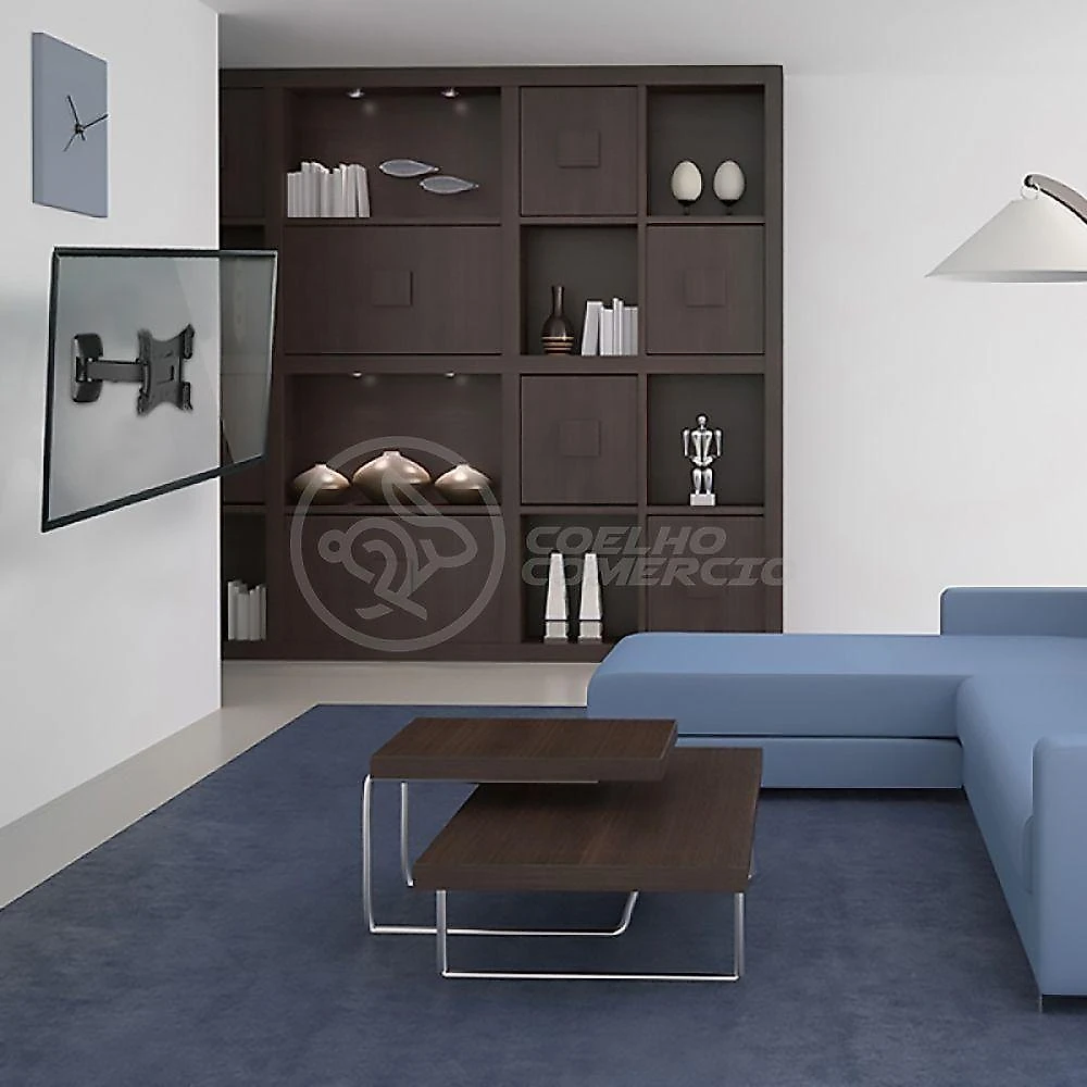 Suporte De Tv Articulado Para Painel E Parede Led Lcd Plasma Oled 3d De 14" à 42" Polegadas 302w