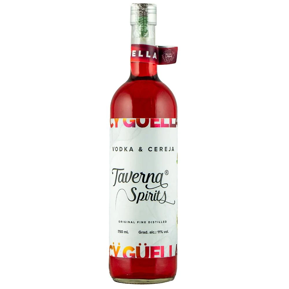 Bebida mista taverna spirits icy guella cereja e hortelã 750ml