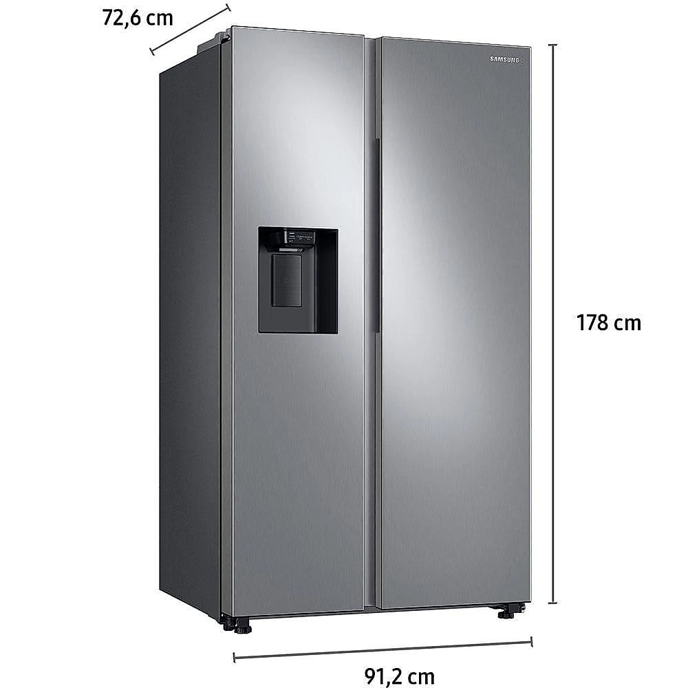 Geladeira samsung side by side digital inverter rs60t5200s9 frost free com all around cooling e spacemax inox look – 602 l 110