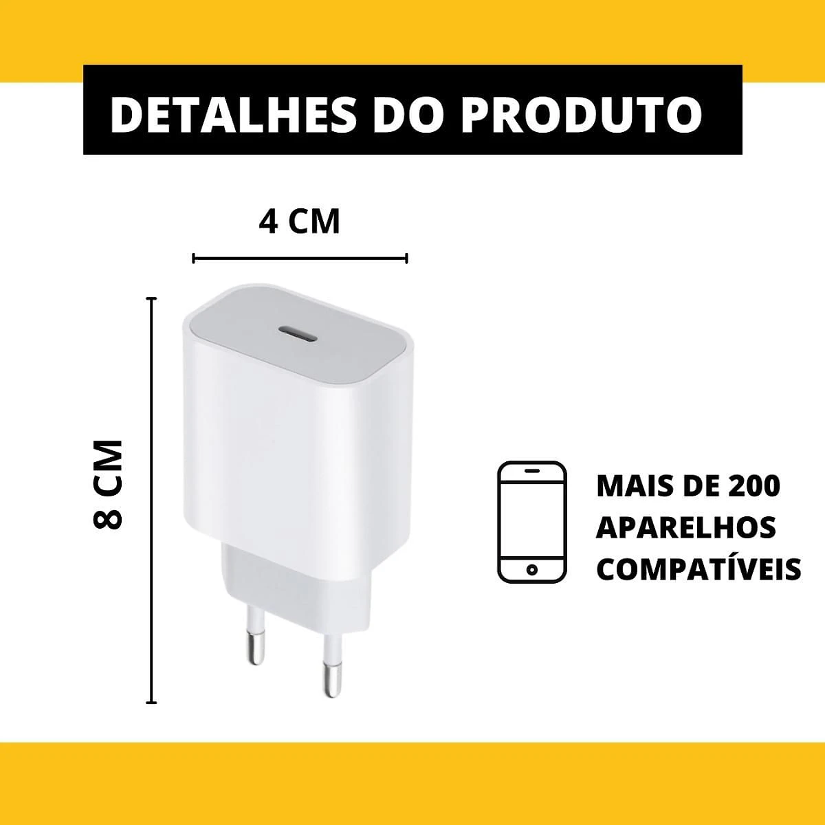 Miniatura Carregador Turbo Moto G e Moto Z - Kit Cabo + Fonte