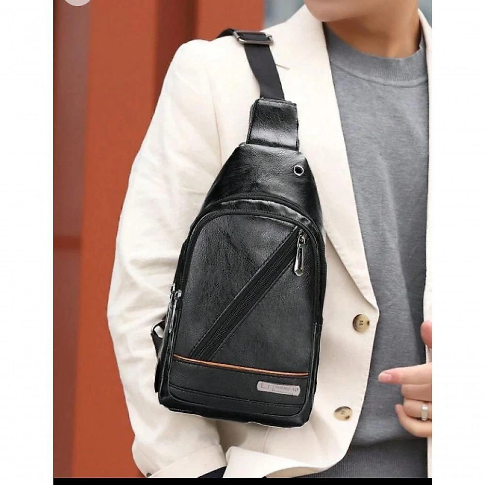 Bolsa Masculina Pochete Mochila Transversal Bolsa De Peito