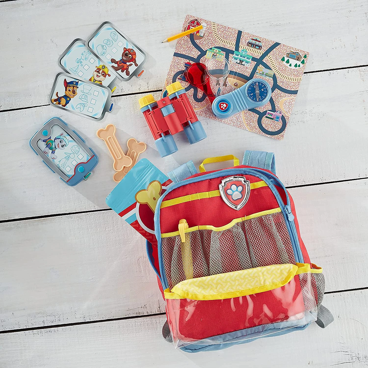 Melissa e Doug Mochila Completa com Kit Patrulha Canina 15 Peças