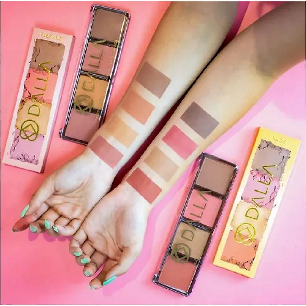 Dalla Paleta Blush Iluminador E Contorno Nude 14g