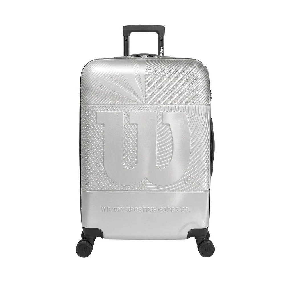 Mala de Viagem 50L ABS com Cadeado Embutido Chicago Prata Wilson