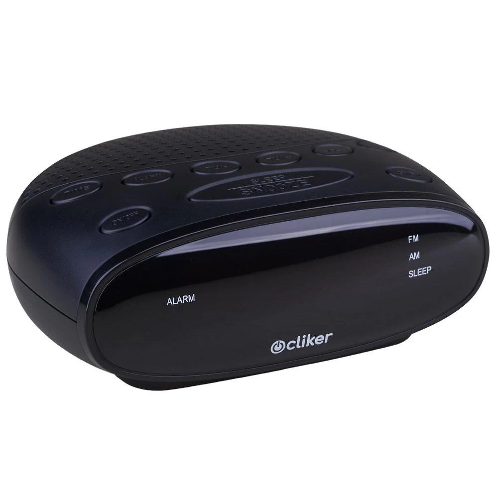 Rádio Relógio Digital Vision Cliker com Alarme e Display