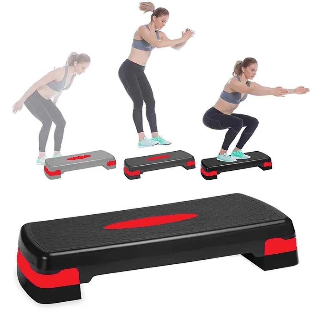 Miniatura Step Antiderrapante Fitness Altura Regulável Alta Resistente