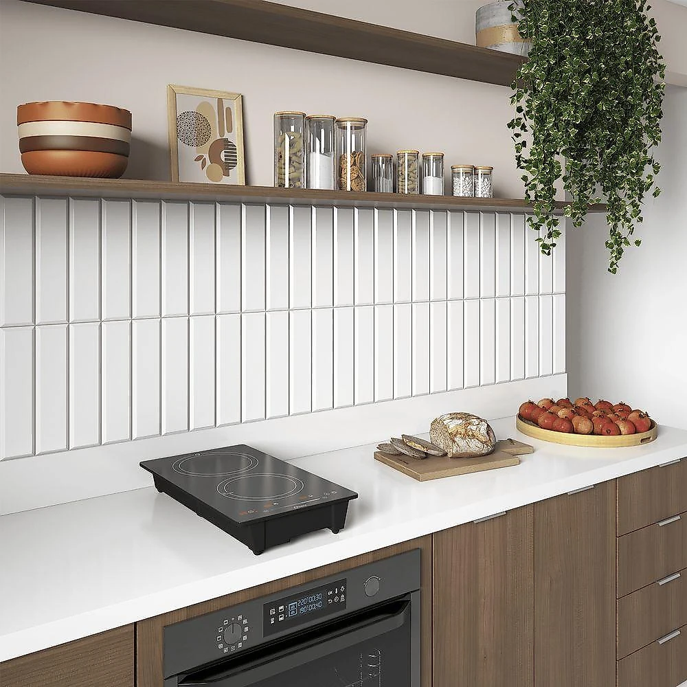 Cooktop 2 Bocas Indução Com Painel Touch Vidro Preto 110V 2 Em 1 Otop202 Oster