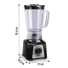 Liquidificador Arno Power Mix Essential LQ19 700W Jarra 2,4L 3 Velocidades Preto 110V