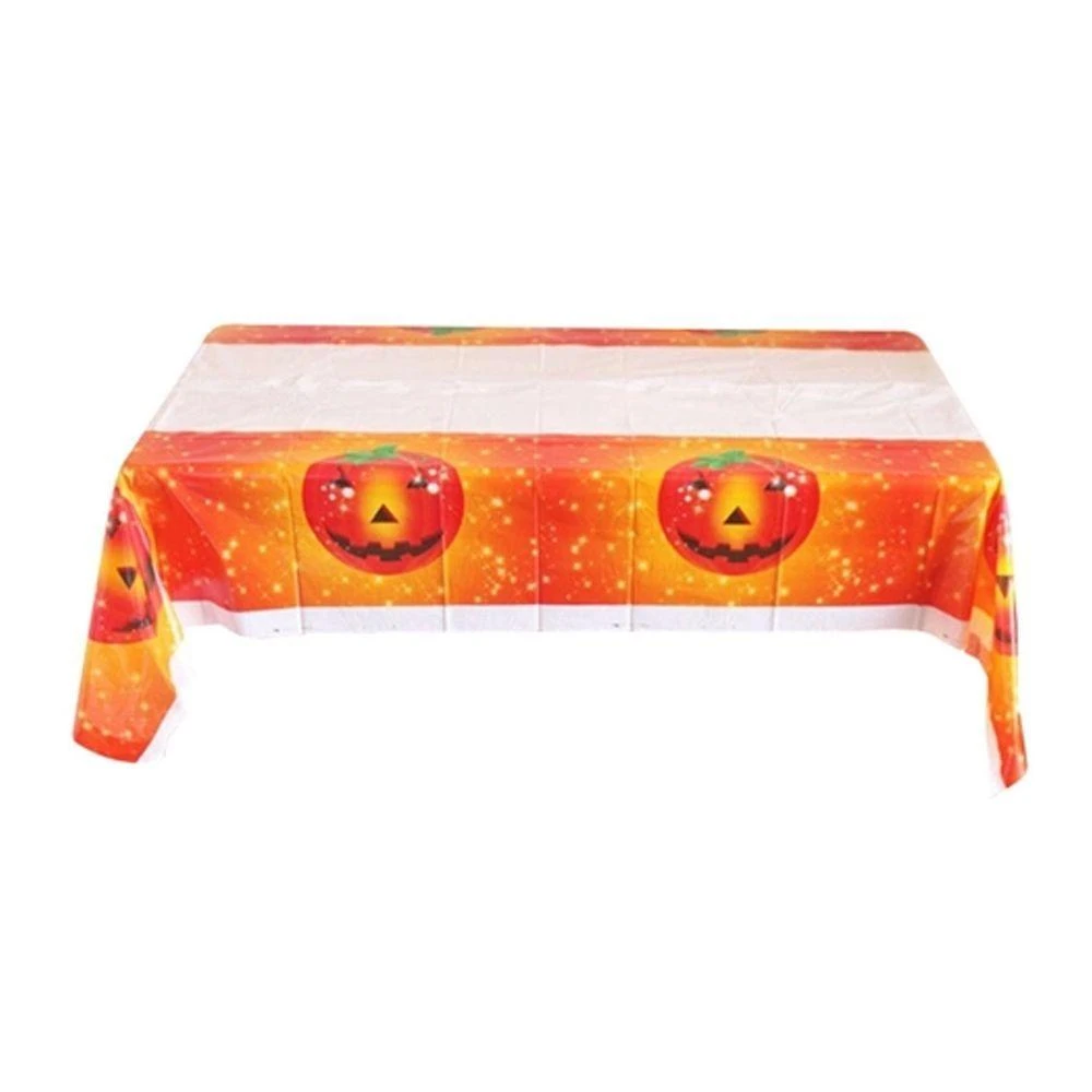 Toalha De Mesa Halloween Abóbora - 1 Unidade
