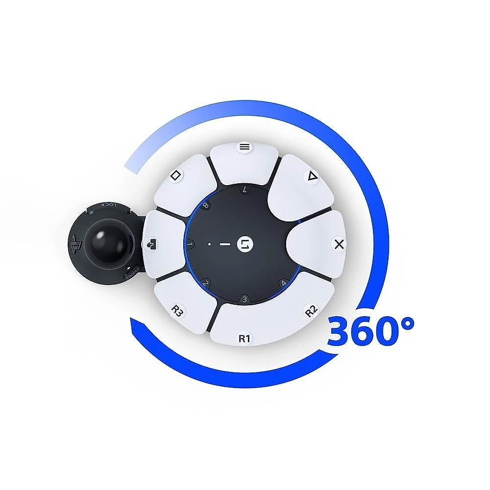 Controle Access Sony, para PS5 Slim e PS5 Pro, Sem Fio, Branco - CFI-ZAC1